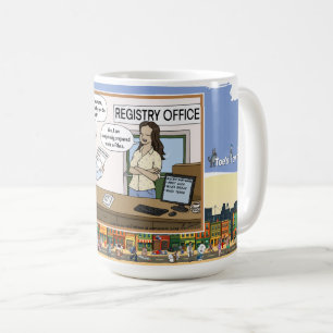Die A Rhea Wortwörtlicher Wortspiel-Humor Klassi Kaffeetasse