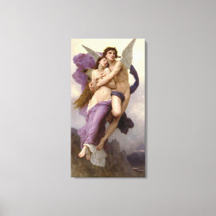` Die Abduktion der Psyche' durch Bouguereau Leinwanddruck