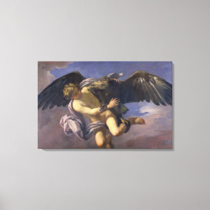 Die Abduktion von Ganymede, 1700 (Öl auf Leinwand
