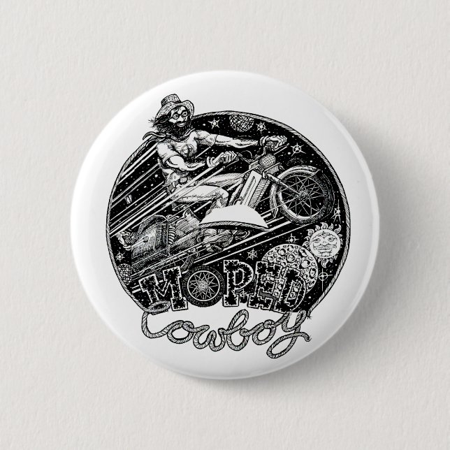 Die Abenteuer des Moped-Cowboys Button (Vorderseite)