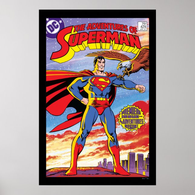 Die Abenteuer des Supermanns #424 Poster (Vorne)