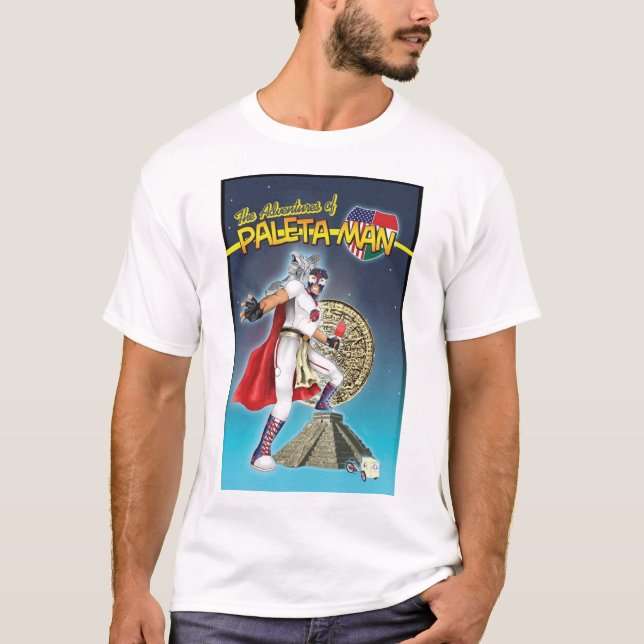 Die Abenteuer des T - Shirt Paleta Man (Vorderseite)