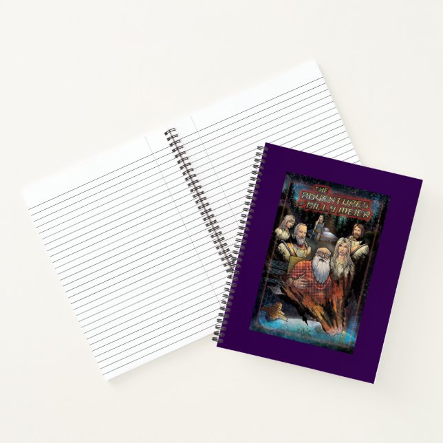 Die Abenteuer von Billy Meier im Web-Comic Notizbuch (Innenseite)
