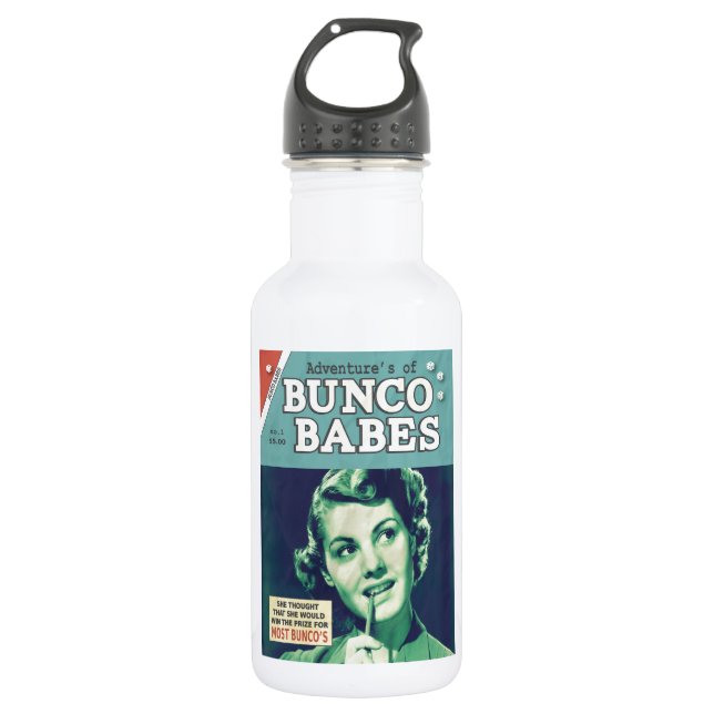 Die Abenteuer von Bunco Babys Trinkflasche (Vorderseite)