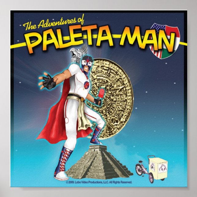 Die Abenteuer von Paleta Man Poster (Vorne)