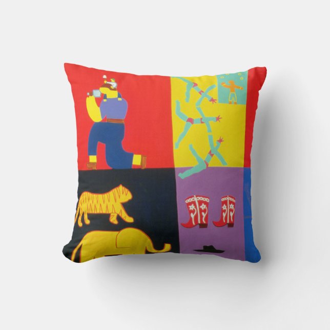 Die Abenteuer von Tom und von Luke 2002 Kissen (Vorderseite)