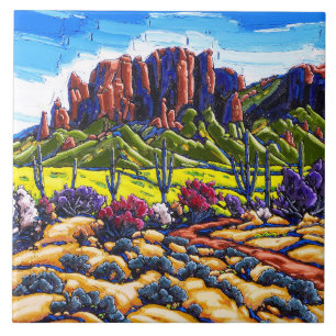 Die Aberglaube-Majestäts-dekorative Fliese