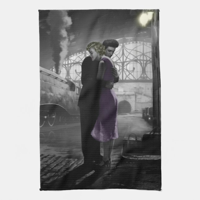 Die Abfahrt 2 der Liebe Küchentuch (Vertikal)