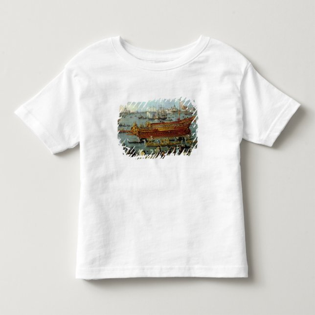 Die Abfahrt des 'Bucentaur Kleinkind T-shirt (Vorderseite)