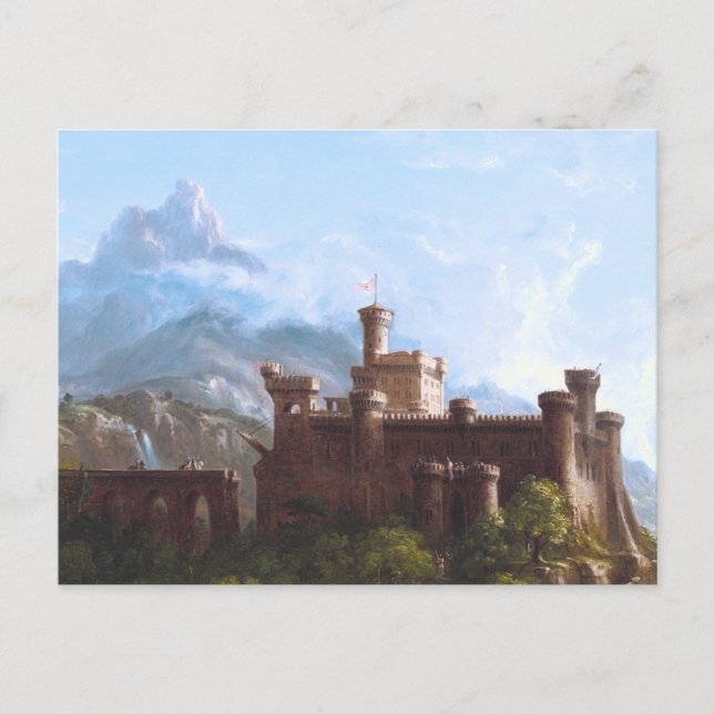 Die Abfahrt durch ThomasCole Postkarte (Vorderseite)