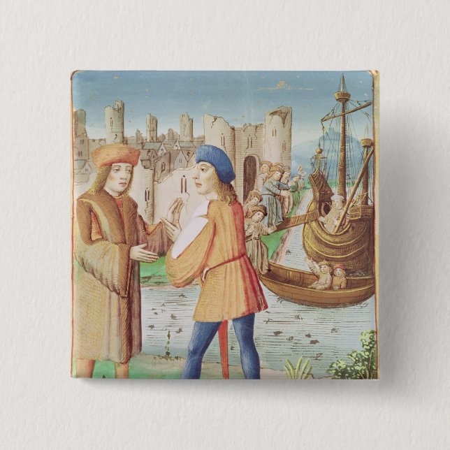 Die Abfahrt von Aeneas Button (Vorderseite)