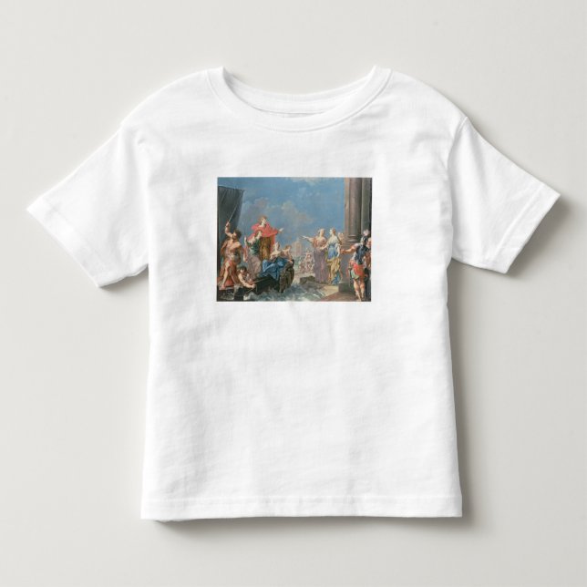 Die Abfahrt von Aeneas Kleinkind T-shirt (Vorderseite)