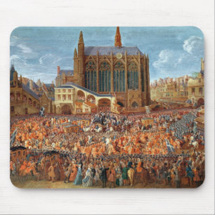 Die Abfahrt von Louis XV von Mousepad