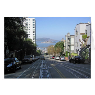 Die abfallenden Straßen von San Francisco