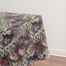 Die Abfrage des Lichtmusters - gotisches Mittelmus Tischdecke