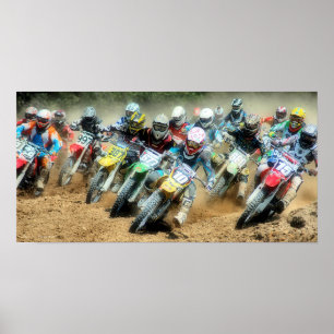 Die abgenutzte Stelle Poster