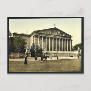 Die Abgeordnetenkammer, Paris, Frankreich Vintage- Postkarte