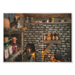 Die abgeworfene Küchenschrift - Abandoned Miniatur Fotodruck