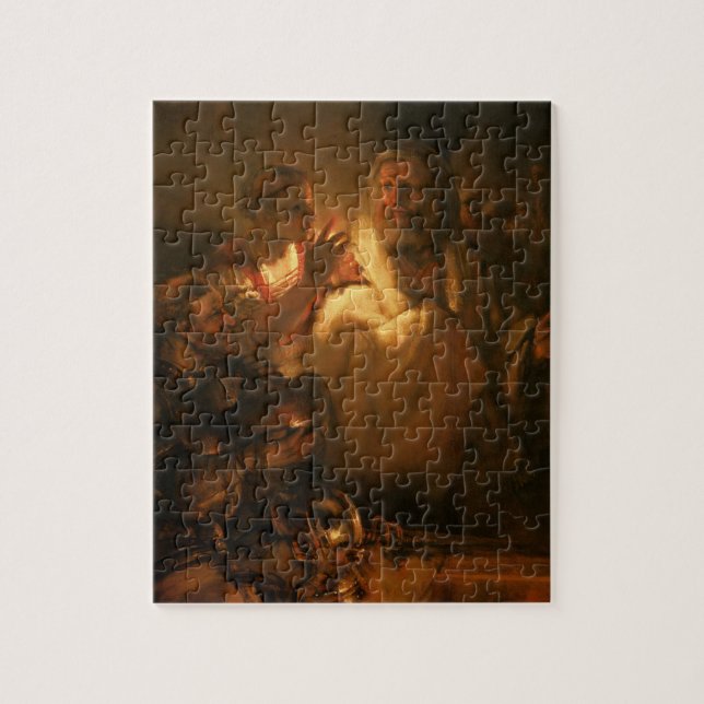 Die Ablehnung von St Peter, 1660 (Öl auf Leinwand) Puzzle (Vertikal)