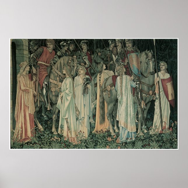 Die Abreise der Ritter Poster (Vorne)