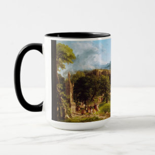 Die Abreise von Thomas Cole Tasse