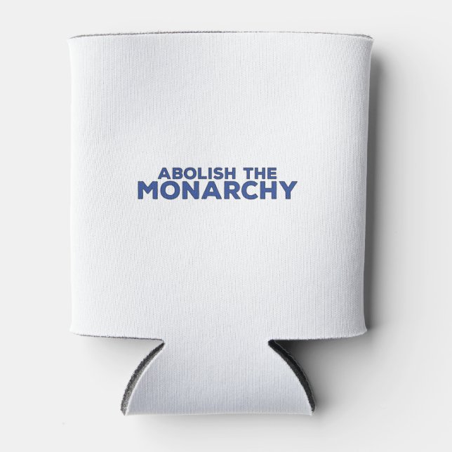 Die Abschaffung der Monarchie Dosenkühler (Vorderseite)