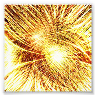 Die abschließende Hitze. Fotodruck