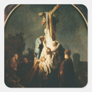 Die Absetzung, 1632-33 Quadratischer Aufkleber