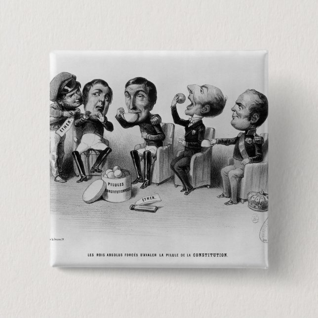 Die absoluten Könige Forced, zum der Pille zu Button (Vorderseite)