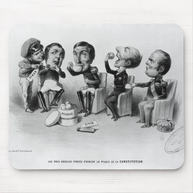 Die absoluten Könige Forced, zum der Pille zu Mousepad (Vorne)
