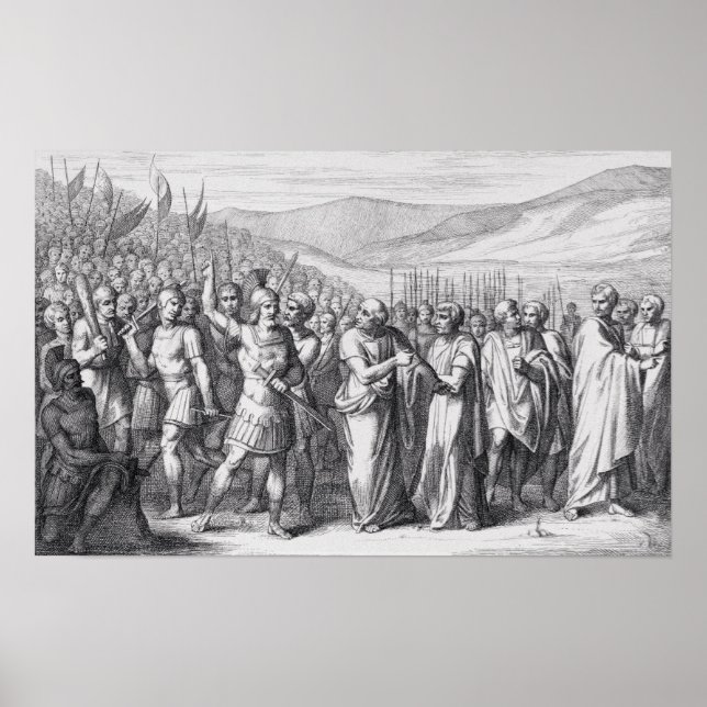 Die Abspaltung des Volkes in den Mons Sacer Poster (Vorne)