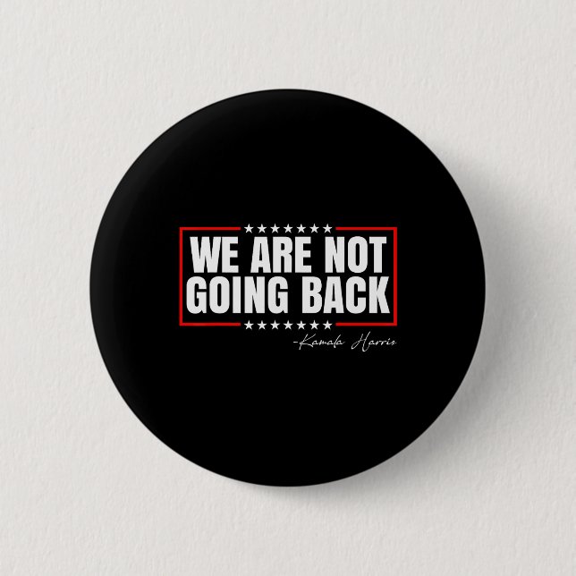 Die Abstimmung für den Präsidenten Kamala 2024 fin Button (Vorderseite)