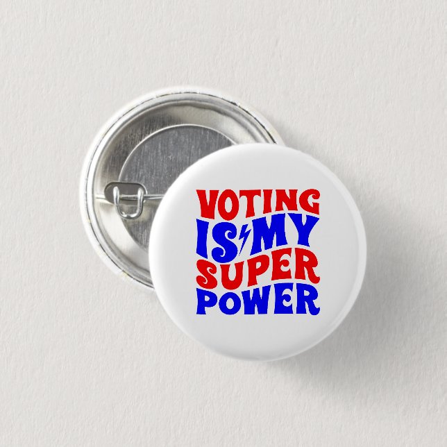 Die Abstimmung ist mein Super-Power Button (Vorne & Hinten)