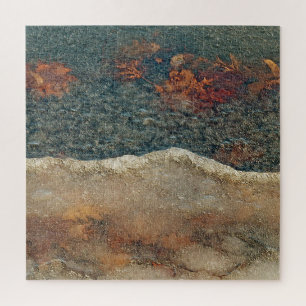 Die abstrakte fotografische Kunst des Auftauens Puzzle