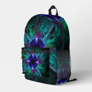 Die Abstrakte Kunst der Augen Bedruckter Rucksack