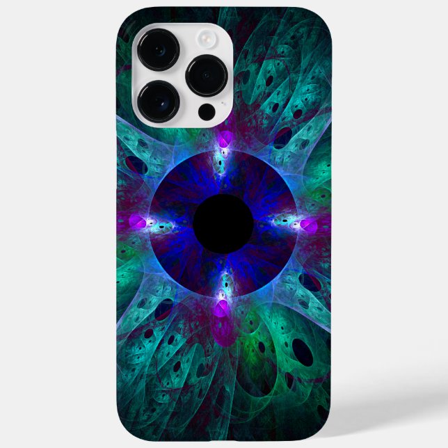 Die Abstrakte Kunst der Augen Case-Mate iPhone Hülle (Rückseite)