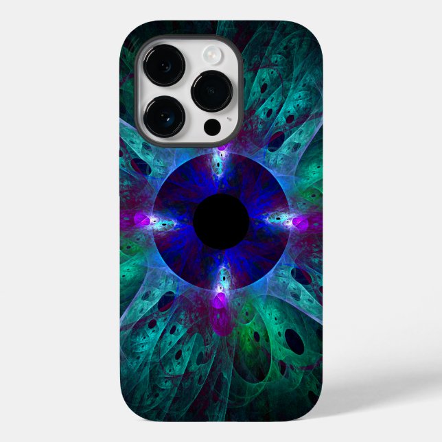 Die Abstrakte Kunst der Augen Case-Mate iPhone Hülle (Rückseite)