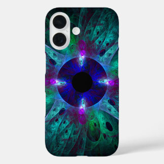 Die Abstrakte Kunst der Augen iPhone 16 Hülle