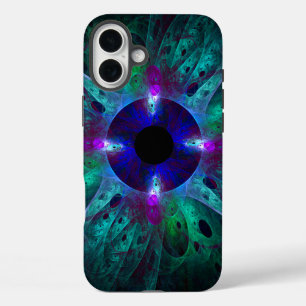 Die Abstrakte Kunst der Augen iPhone 16 Plus Hülle