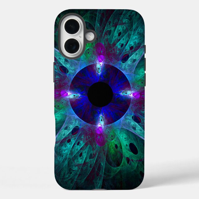 Die Abstrakte Kunst der Augen Case-Mate iPhone Hülle (Rückseite)