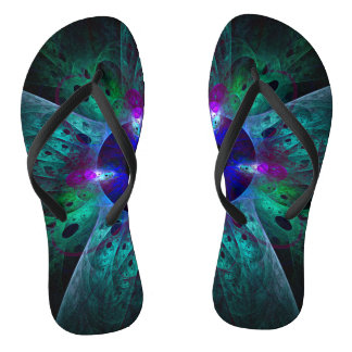 Die Abstrakte Kunst der Augen Flip Flops