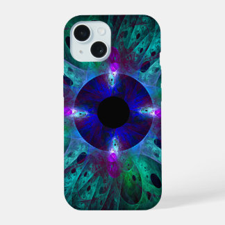 Die Abstrakte Kunst der Augen iPhone 15 Hülle