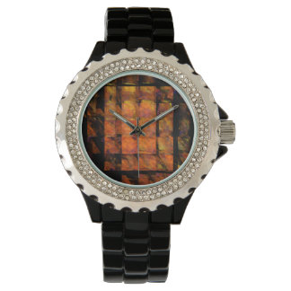 Die Abstrakte Kunst der Mauer Armbanduhr