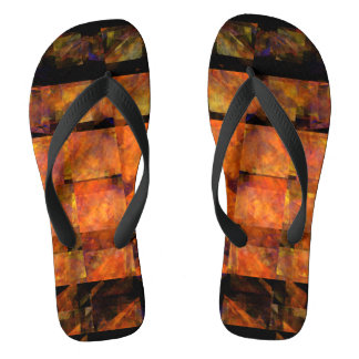 Die Abstrakte Kunst der Mauer Flip Flops