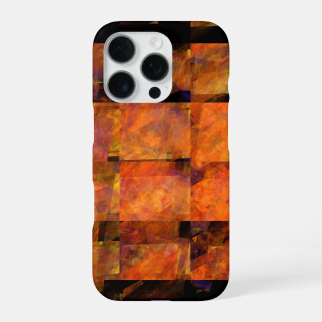 Die Abstrakte Kunst der Mauer iPhone Hülle (Rückseite)