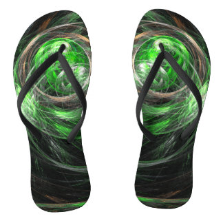 Die Abstrakte Kunst der Welt Flip Flops