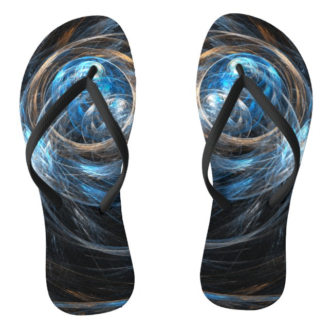 Die Abstrakte Kunst der Welt Flip Flops (Fußbett)