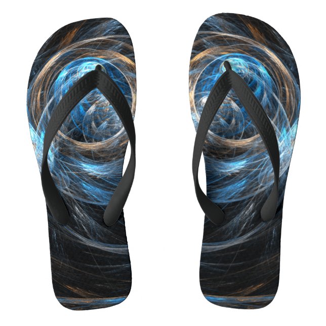 Die Abstrakte Kunst der Welt Flip Flops (Fußbett)