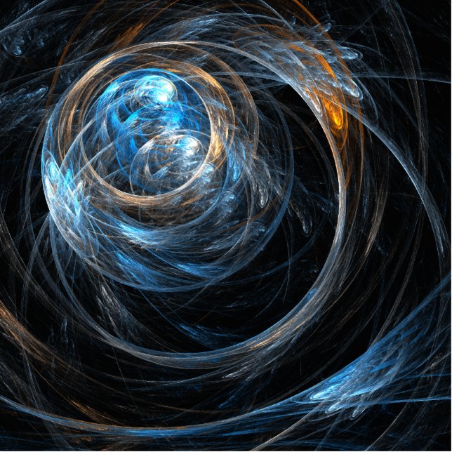 Die Abstrakte Kunst der Welt Freistehende Fotoskulptur (Vorne)