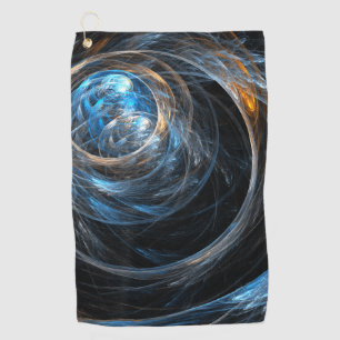 Die Abstrakte Kunst der Welt Golfhandtuch